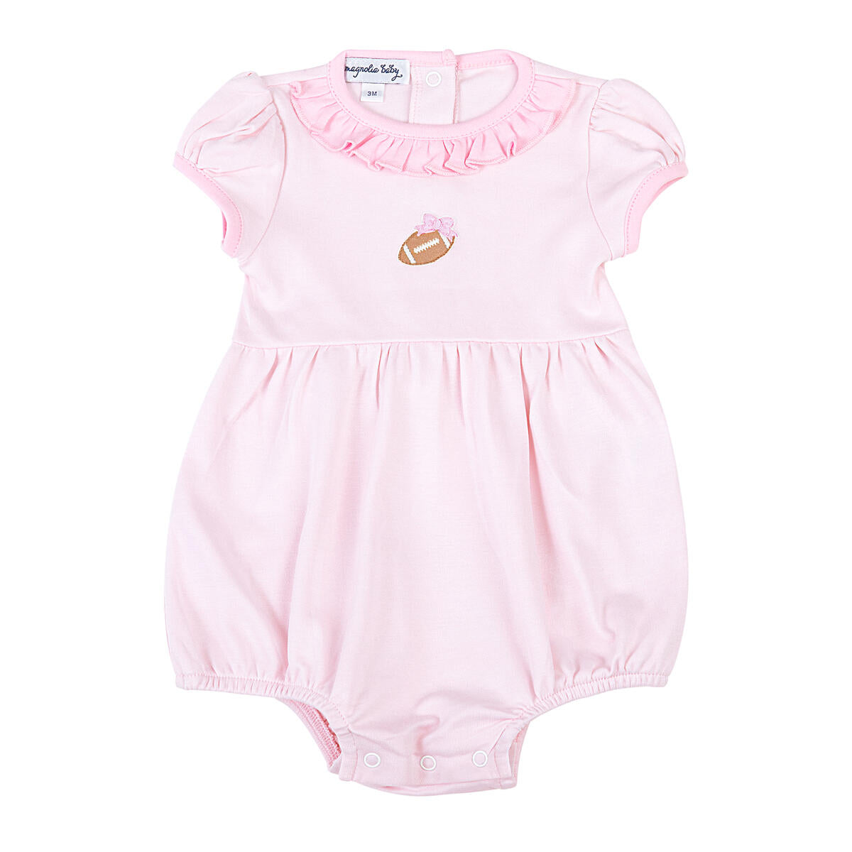 Magnolia Baby Football Girls S/S Bubble