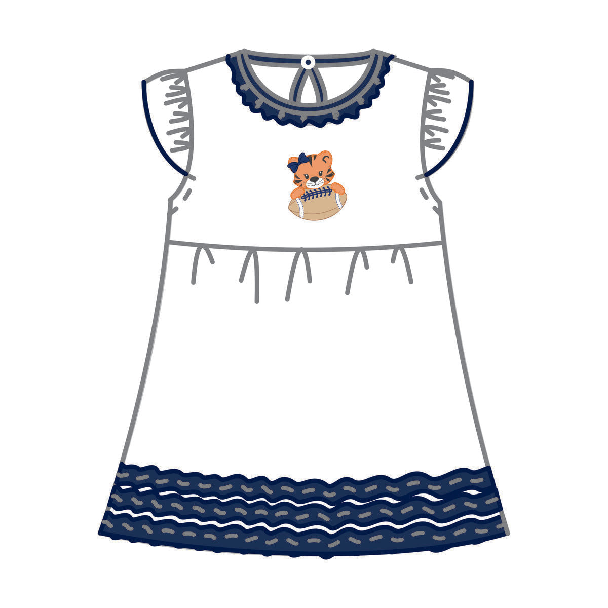 Magnolia Baby Auburn Dress