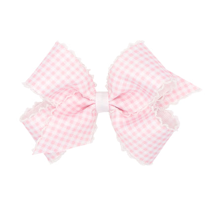 Wee Ones Medium Gingham Bow