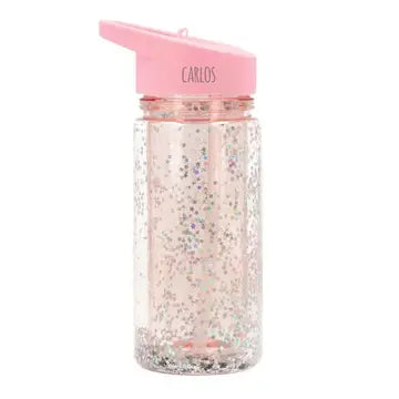 Tutete Glitter Stars Pink Bottle