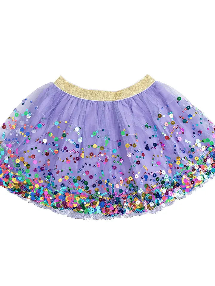 Sweet Wink Confetti Lavender Tutu