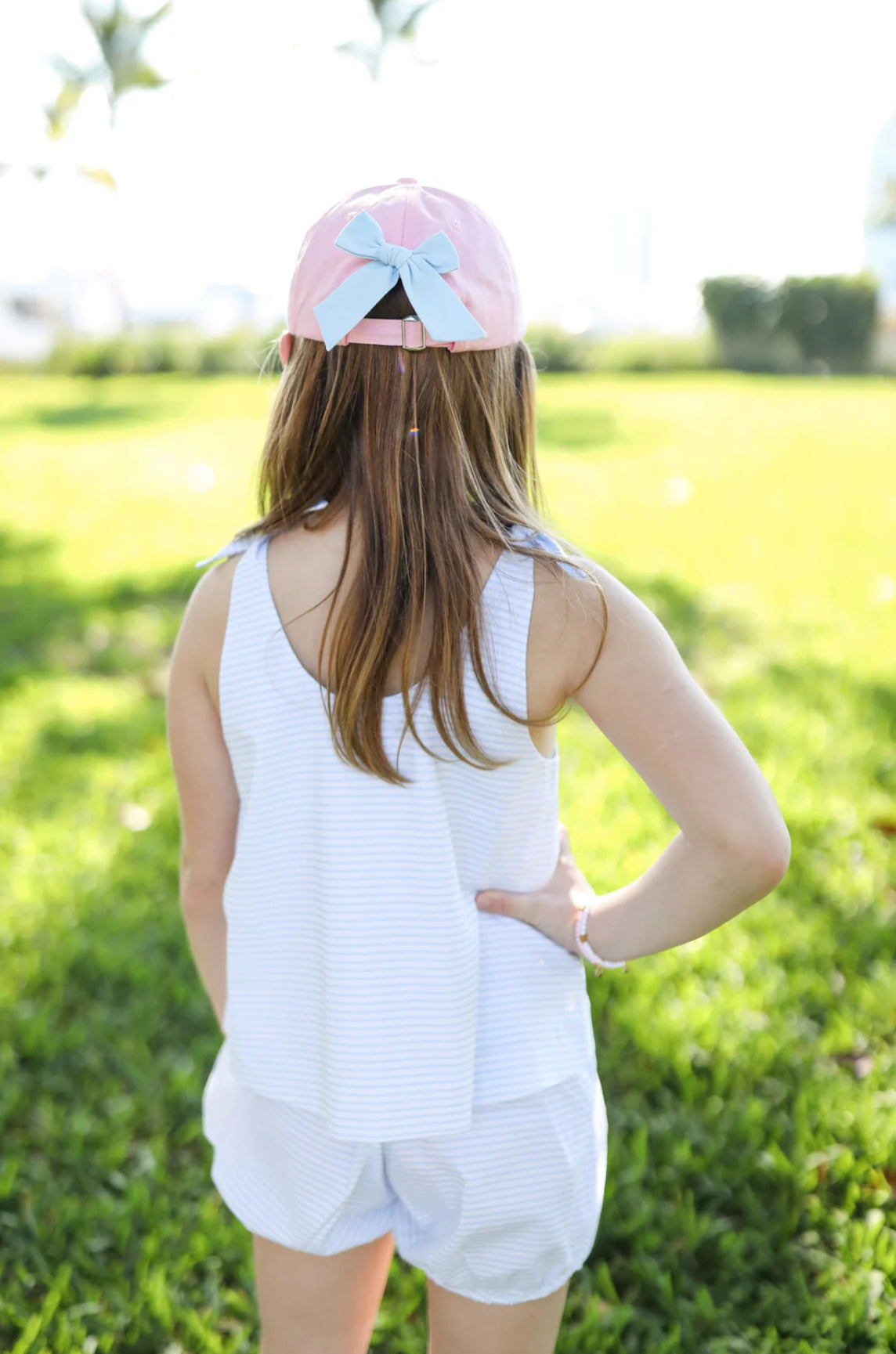 Bits & Bows Rainbow Hat