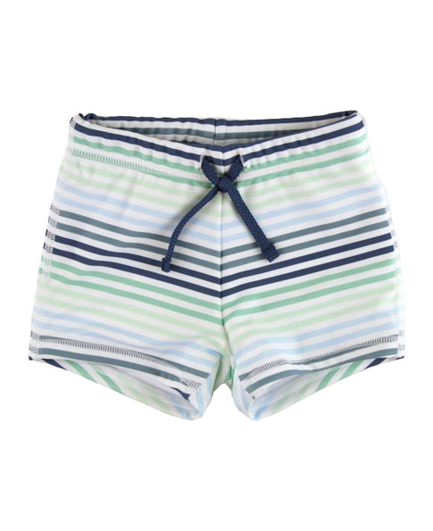 RuggedButts Swim Shorties Coastal Striped