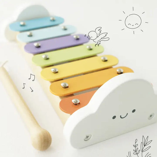 Le Toy Van Rainbow Wooden Xylophone