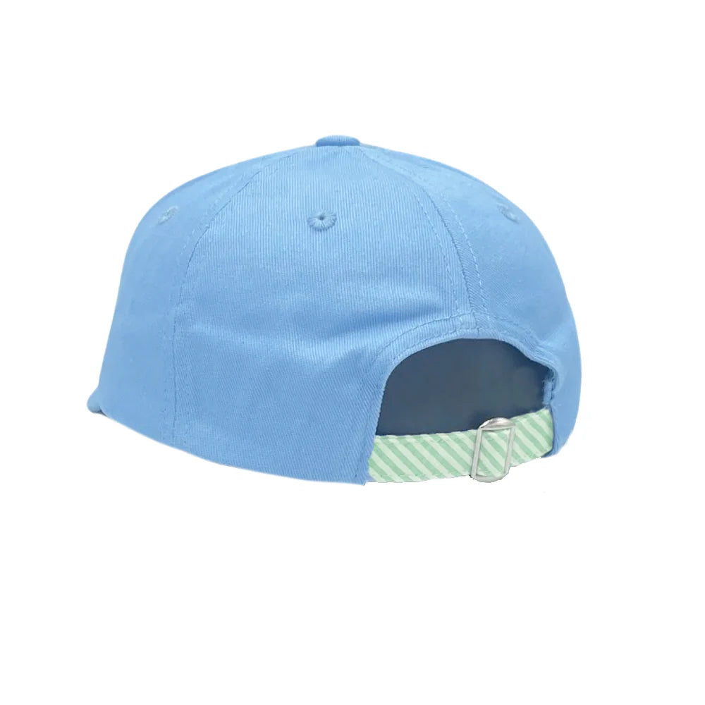 Bits & Bows Blue Tractor Hat