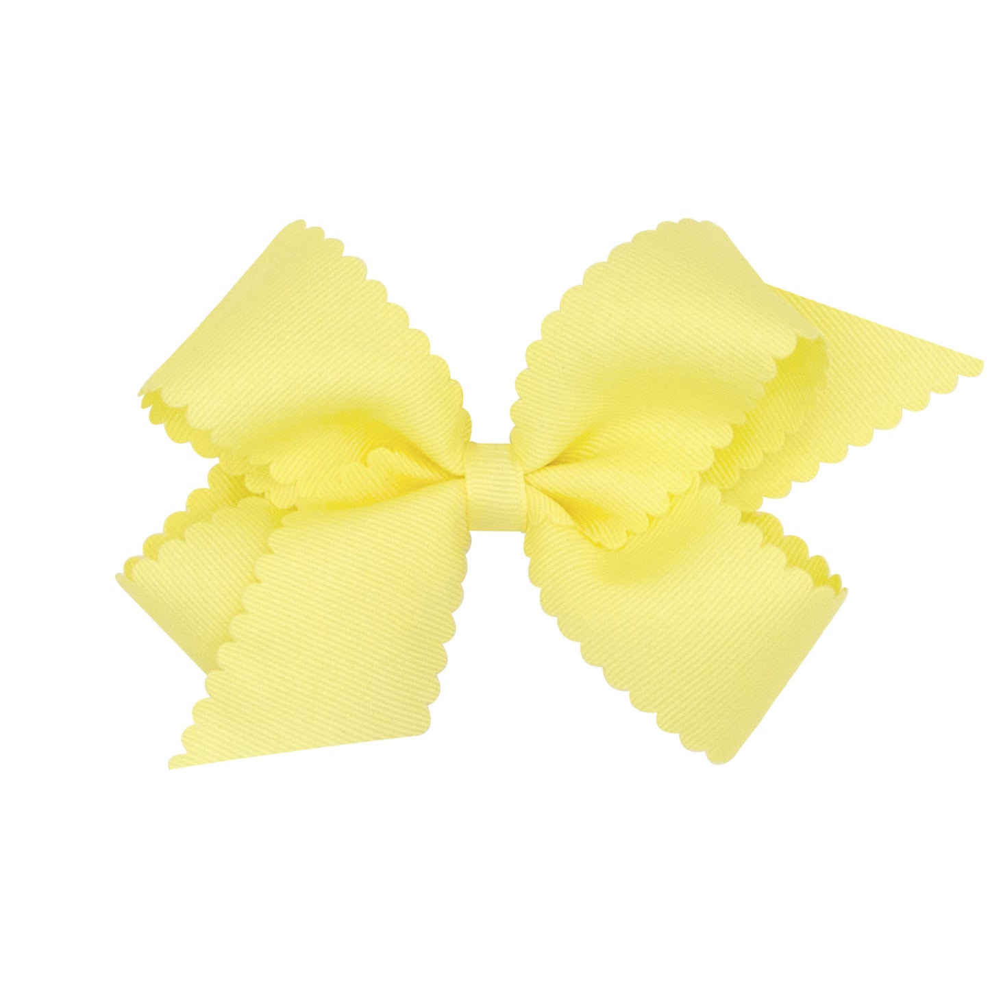 Wee Ones Medium GG Scalloped Edge Bow