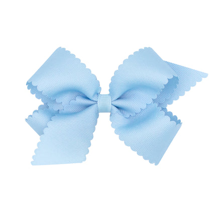 Wee Ones Medium GG Scalloped Edge Bow