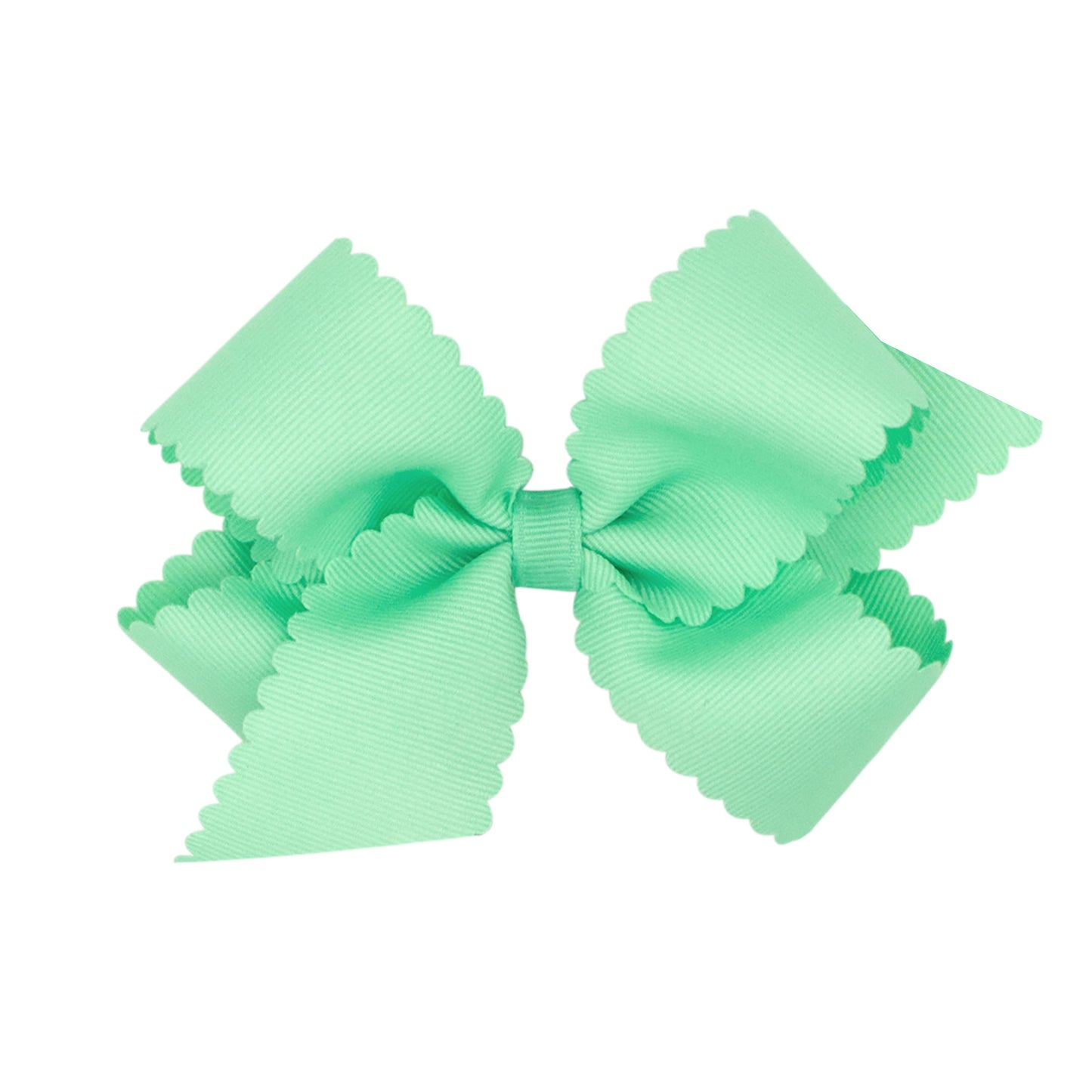 Wee Ones Medium GG Scalloped Edge Bow