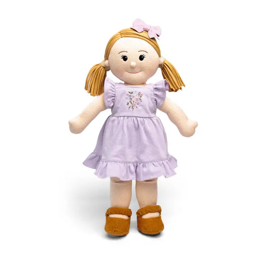 Poppie Doll purple dress