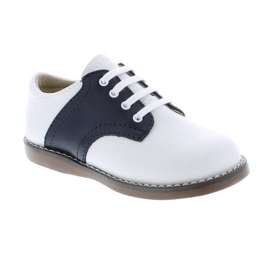 Footmates Cheer White/Navy