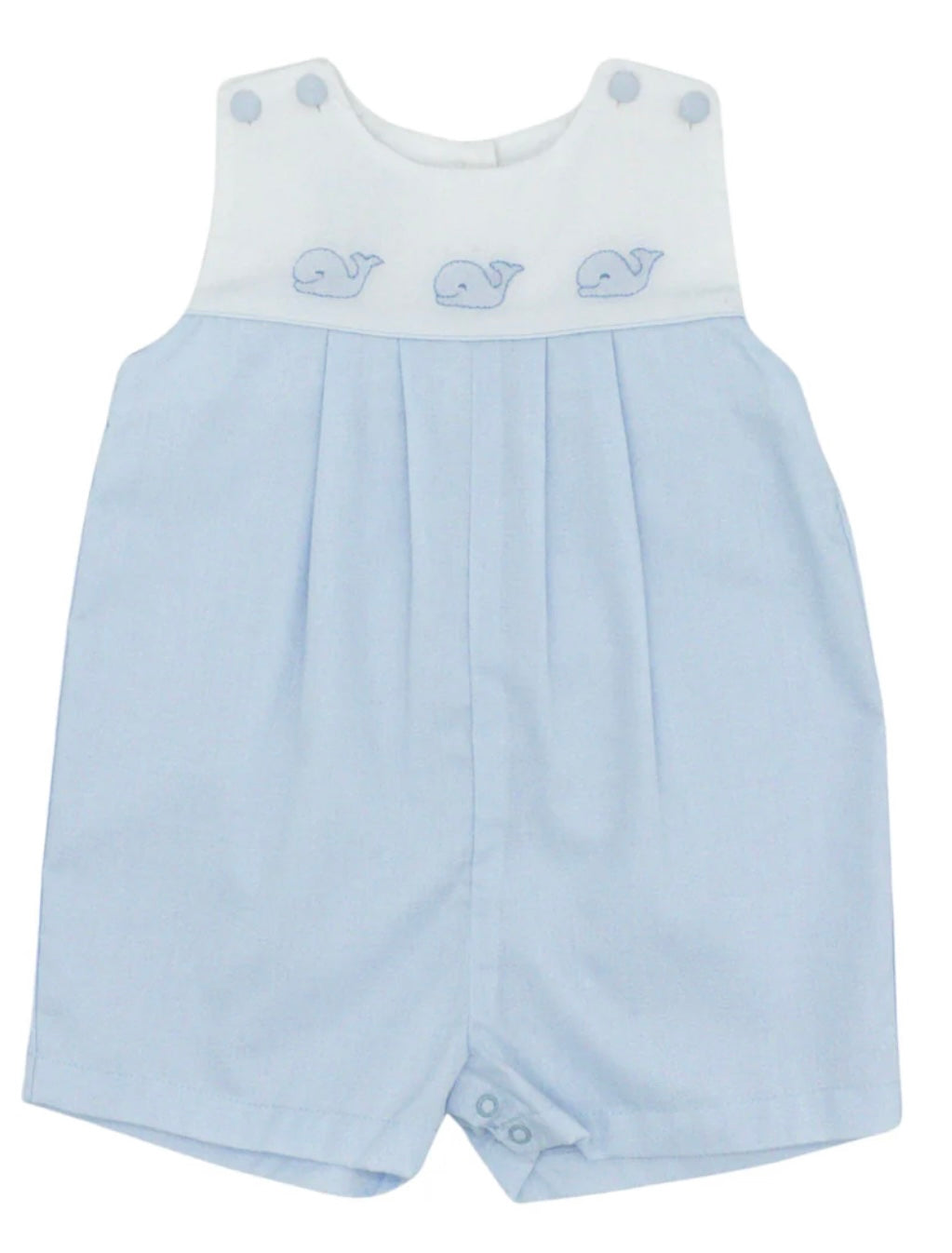 Shadow-Stitched Whale Shortall Sunsuit