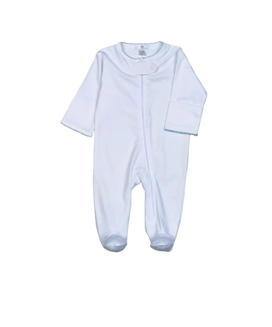 Baby Loren Blue Footie