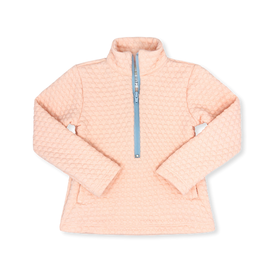 Lullaby Set Paris Pink Quilted Half Zip