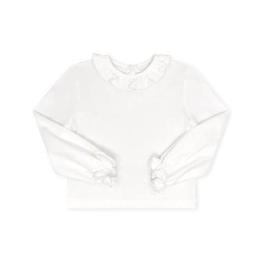 Lullaby Set Park White Bella Long Sleeve Blouse