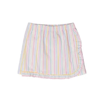 The Oaks Pastel Stripe Skort