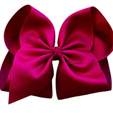 The Solid Bow 4in Solid Grosgrain Bow w/ Alligator Clip (Multiple Fall Color Options)