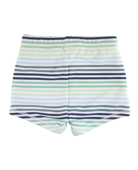 RuggedButts Swim Shorties Coastal Striped