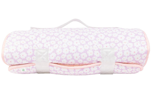 Apple Of My Isla Lavender Daisies Nap Mat