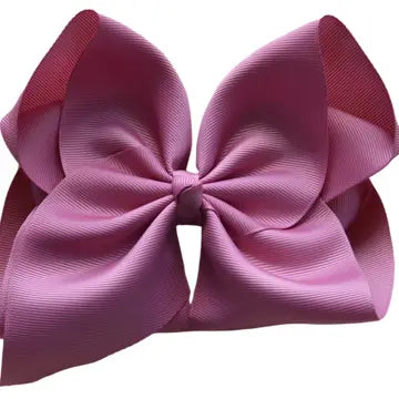 The Solid Bow 4in Solid Grosgrain Bow w/ Alligator Clip (Multiple Fall Color Options)