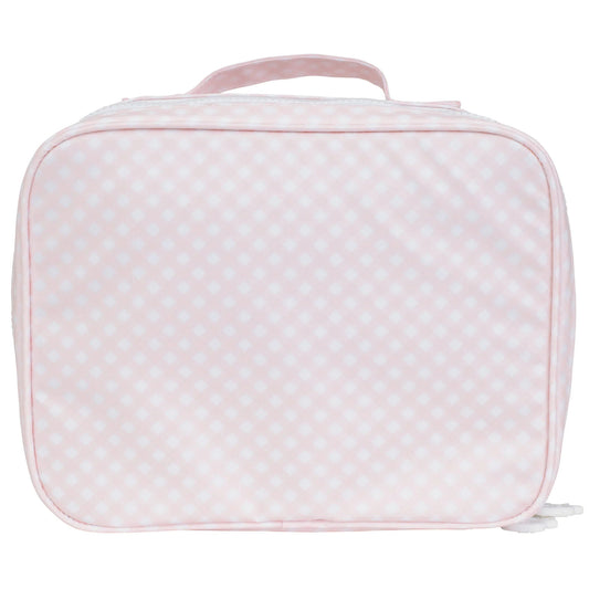 Apple Of My Isla Pink Gingham Lunchbox