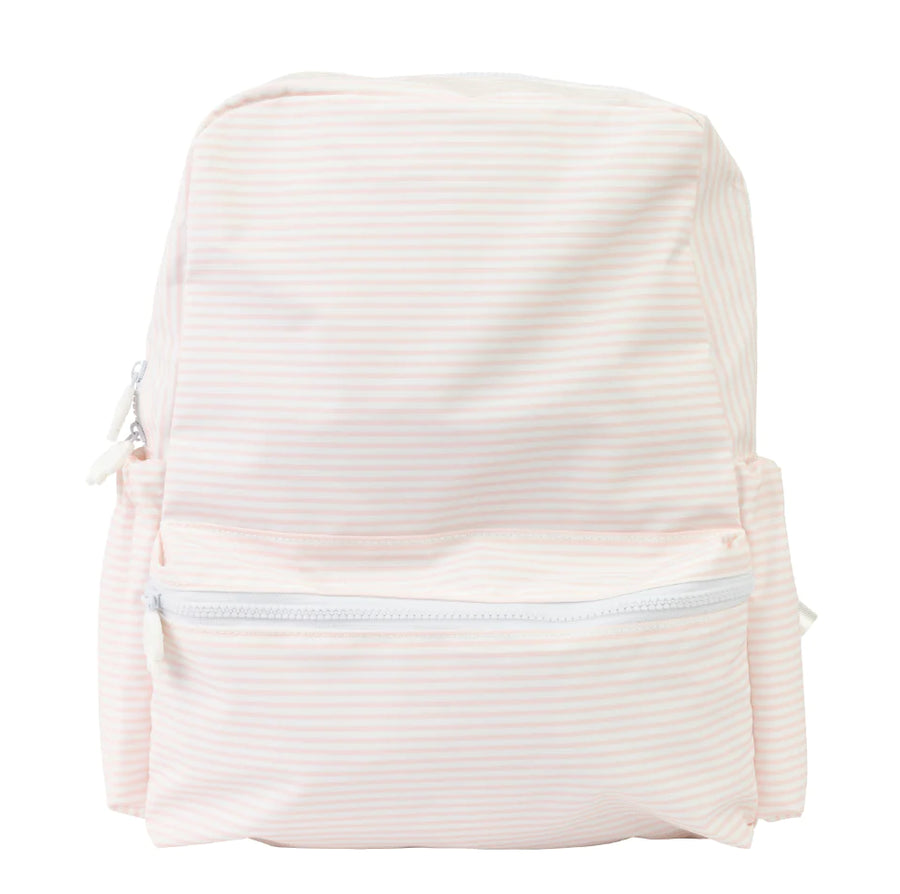 Apple Of My Isla Pink Stripe Backpack