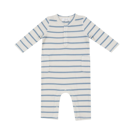 Angel Dear Ribbed Stripe Uni Romper