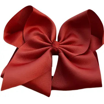 The Solid Bow 4in Solid Grosgrain Bow w/ Alligator Clip (Multiple Fall Color Options)