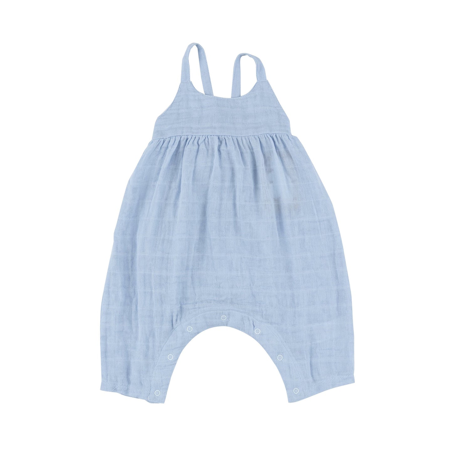 Angel Dear Dusty Blue Romper