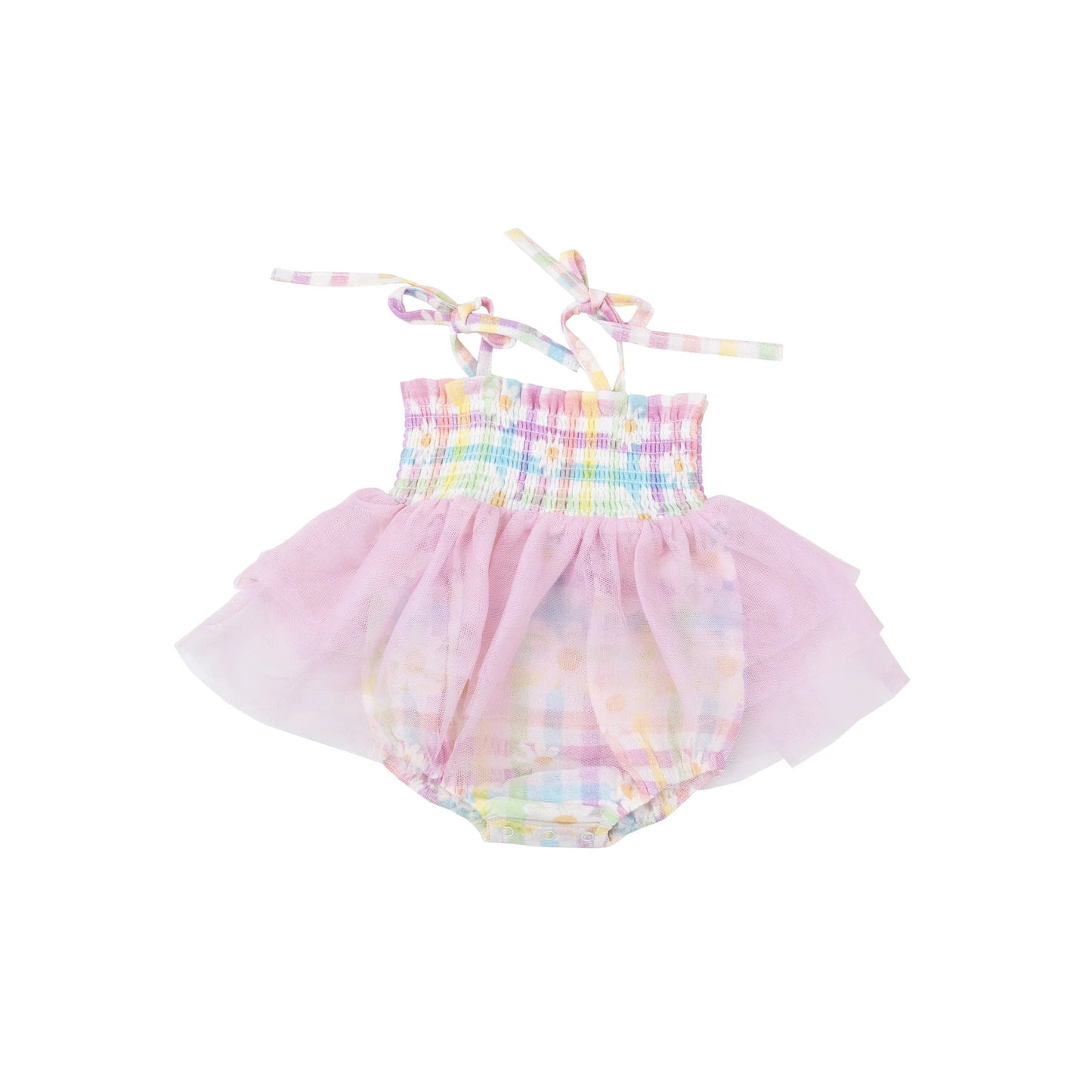 Angel Dear Daisy Gingham Tutu