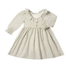 Vignette Ivory Daisy Milly Dress